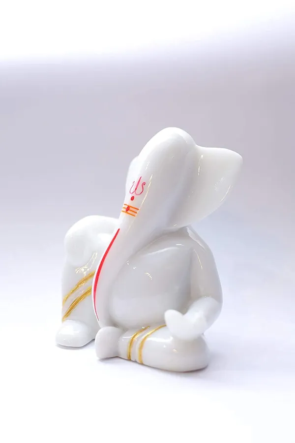 Handmade_Tilak_Ganesha_Idol_For_Car_Dashboard_With_Adhesive_Small_Statue_Office_Table_Stiudy_Decor_Cultured_Marble_3_5_Inch_White_Handcrafted_In_India