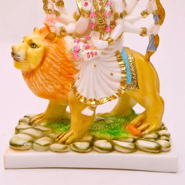 Gold_Plated_Durga_Maa_Idol_Sherawali_Mata_Devi_Murti_Marble_For_Home_Temple_Pooja_Room_Office_Table_Decoration_Gift_11_5_Inch