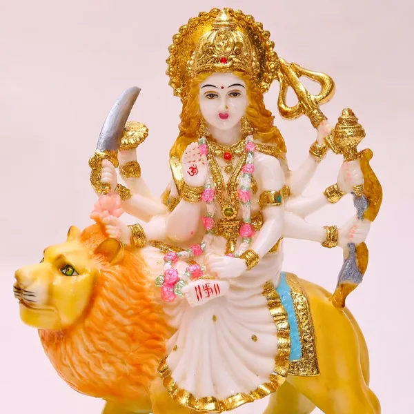 Gold_Plated_Durga_Maa_Idol_Sherawali_Mata_Devi_Murti_Marble_For_Home_Temple_Pooja_Room_Office_Table_Decoration_Gift_11_5_Inch