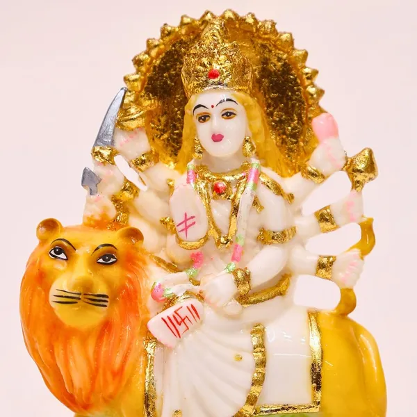 Gold_Plated_Durga_Maa_Idol_Sherawali_Mata_Devi_Murti_Marble_For_Home_Temple_Pooja_Room_Office_Table_Decoration_Gift_6_5_Inch