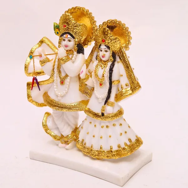 Iskon_Radha_Krishna_Murti_Idol_Statue_Handmade_Gold_Plated_For_Home_Puja_Temple_Mandir_Pooja_God_Showpiece_Gift_8_25_Inch_22cm