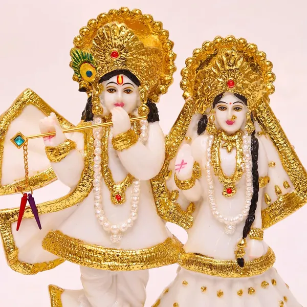 Iskon_Radha_Krishna_Murti_Idol_Statue_Handmade_Gold_Plated_For_Home_Puja_Temple_Mandir_Pooja_God_Showpiece_Gift_8_25_Inch_22cm