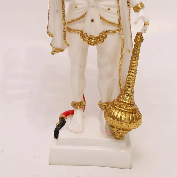 Gold_Plated_Panchmukhi_Hanuman_Ji_Murti_Idol_Marble_Dust_Home_Pooja_Ghr_Door_Entrance_Bajrangbali_Ji_Statue_Temple_Gift_14_Inch_35cm_Religious