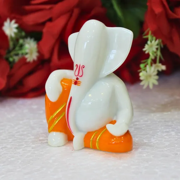 Tilak_Ganesh_Idol_For_Car_Dashboard_Small_Marble_Idol_God_Ganesha_Statue_Murti_Ganpati_Idol_Figurine_White_Orange
