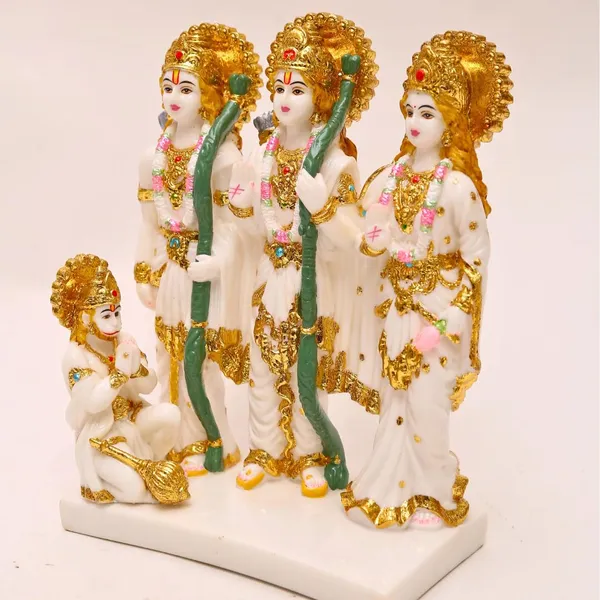 Gold_Plated_Ram_Darbar_Murti_For_Home_Temple_Marble_Handmade_Idol_Showpiece_Hindu_Religious_Idols_Ram_Sita_Laxman_Hanuman_Statue_Puja_Diwali_Decoration_Items_10_5_Inch_Religious