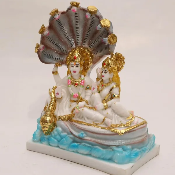 Gold_Plated_Vishnu_Laxmi_Murti_Marble_Idol_Scrupture_For_Pooja_Ghar_Home_Temple_Sitting_On_Sheshnag_Gift_Decoration_Idol_Standard_Size_8_Inch_20_Cm