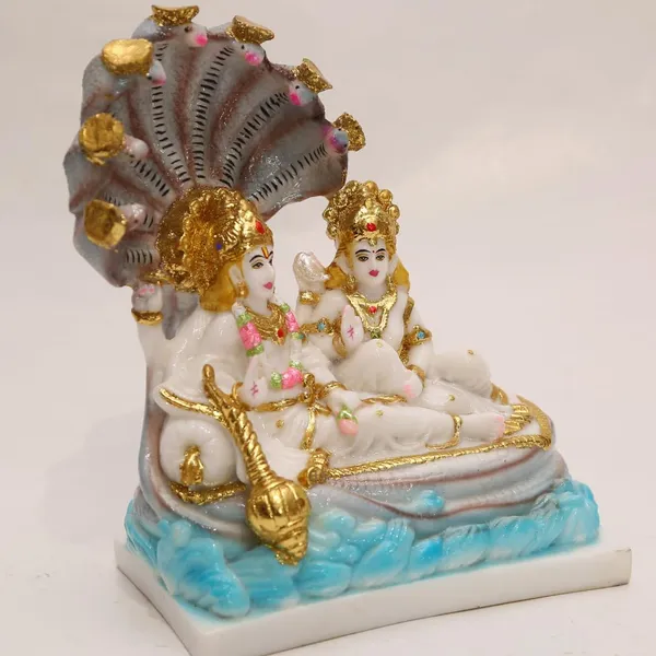 Gold_Plated_Vishnu_Laxmi_Murti_Marble_Idol_Scrupture_For_Pooja_Ghar_Home_Temple_Sitting_On_Sheshnag_Gift_Decoration_Idol_Standard_Size_8_Inch_20_Cm
