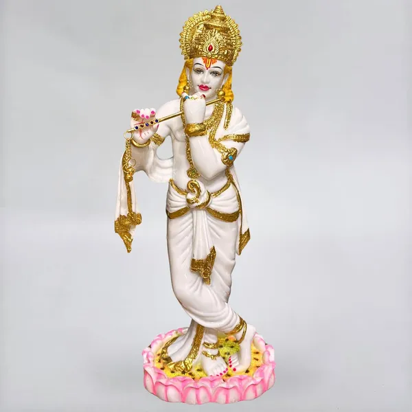 Lord_Krishna_Idol_Marble_Dust_Large_Statue_Handmade_Gold_Work_By_Skilled_Artist_For_Home_Decor_Pooja_Ghar_Gift_Multicolor_Size_16_Inch_40cm_Religious