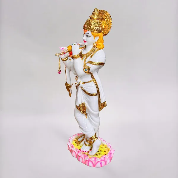 Lord_Krishna_Idol_Marble_Dust_Large_Statue_Handmade_Gold_Work_By_Skilled_Artist_For_Home_Decor_Pooja_Ghar_Gift_Multicolor_Size_16_Inch_40cm_Religious