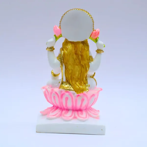 Gold_Plated_Laxmi_Idol_Murti_Cultured_Marble_For_Home_Temple_Mandir_Ghr_Pooja_Lakshmi_Statue_Office_Gift_7inch_Lotus_Design