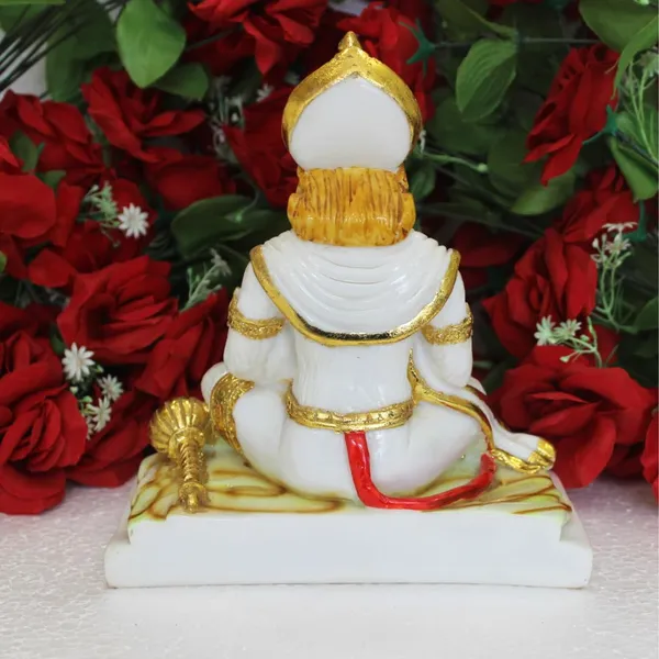 Gold_Plated_Hanuman_Ji_Murti_Cultured_Marble_Dust_Idol_Home_Pooja_Ghr_Bajrangbali_Ji_Statue_Temple_Gift_9_Inch_Samadi_Design