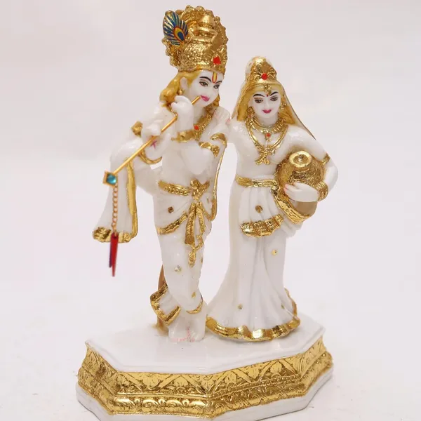 Gold_Plated_Radha_Krishna_Murti_Marble_Dust_Idol_Mandir_Statue_For_Home_Temple_Puja_Gift_9_Inch_23_Cm_White_Size