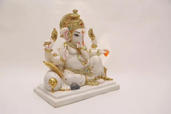 Gold_Plated_Ganesha_Idol_For_Home_9_Inch_Cultured_Marble_Ganpati_Ganesh_Murti_For_Home_Temple_Puja_Office_Desk_Gift_22_Cm_Standard_Size