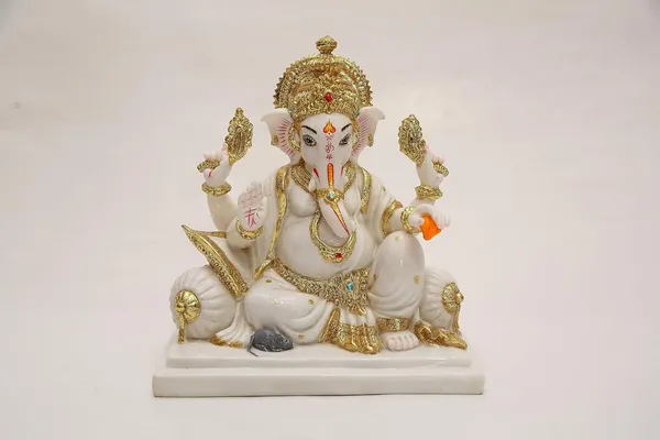 Gold_Plated_Ganesha_Idol_For_Home_9_Inch_Cultured_Marble_Ganpati_Ganesh_Murti_For_Home_Temple_Puja_Office_Desk_Gift_22_Cm_Standard_Size