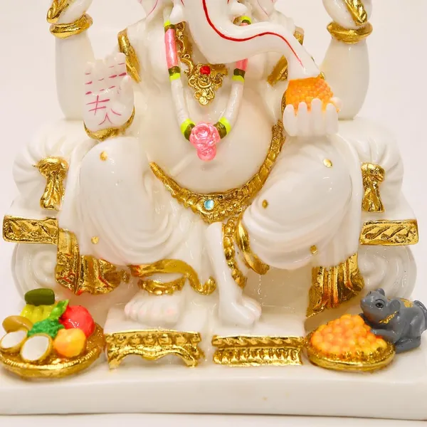 Gold_Plated_Ganesh_Idol_For_Home_11_25_Inch_Cultured_Marble_Statue_Ganpati_Ganesha_Murti_For_Home_Temple_Puja_Office_Desk_Gift_28_Cm_Standard_Size