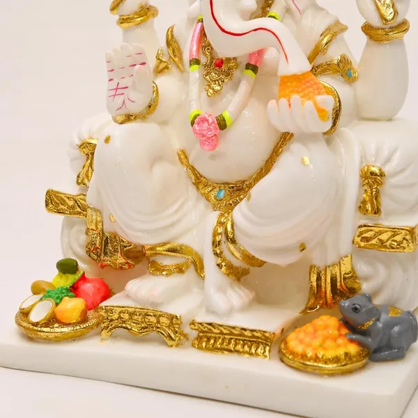 Gold_Plated_Ganesh_Idol_For_Home_11_25_Inch_Cultured_Marble_Statue_Ganpati_Ganesha_Murti_For_Home_Temple_Puja_Office_Desk_Gift_28_Cm_Standard_Size