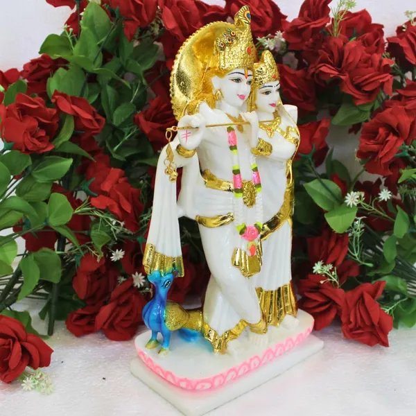 Gold_Plated_Radha_Krishna_Statue_Idol_Murti_For_Home_Temple_Puja_Ghar_Gift_14_5_Inch_Multicolor_Big_Size