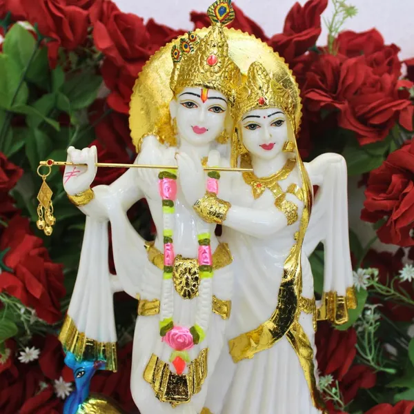 Gold_Plated_Radha_Krishna_Statue_Idol_Murti_For_Home_Temple_Puja_Ghar_Gift_14_5_Inch_Multicolor_Big_Size