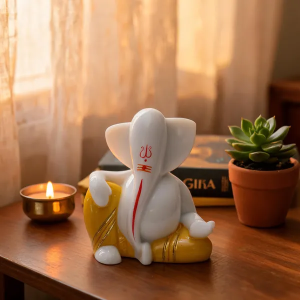 Tilak_Ganesh_Idol_For_Car_Dashboard