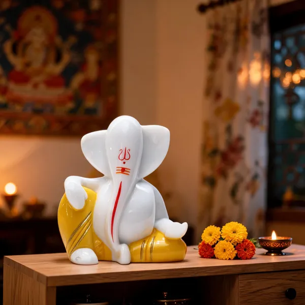 Tilak_Ganesh_Idol_For_Car_Dashboard