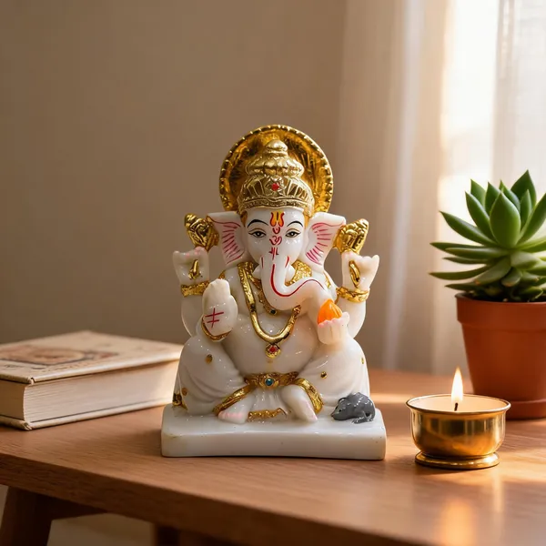 Handmade_Gold_Plated_Ganesha_Idol_For_Home_Decor