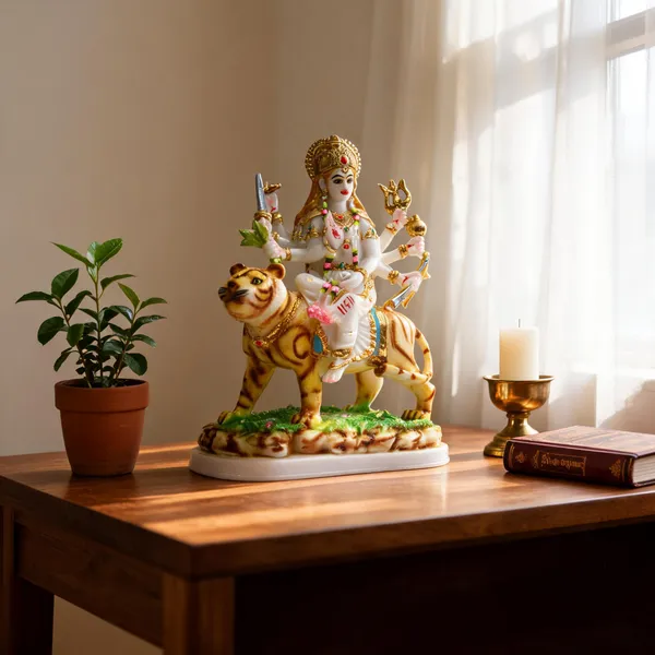 Gold_Plated_Durga_Maa_Idol