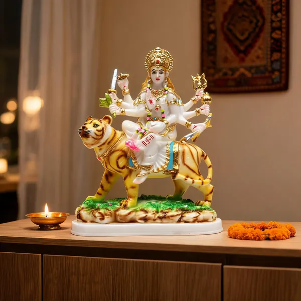 Gold_Plated_Durga_Maa_Idol