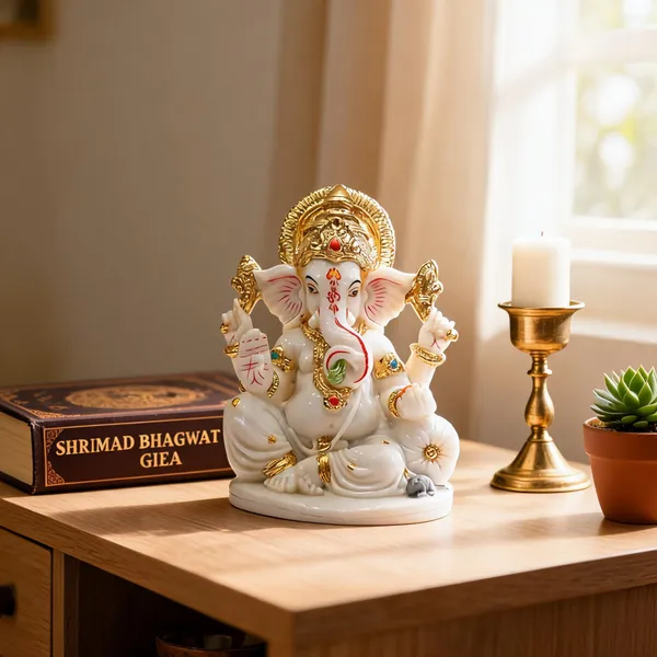 Handmade_Gold_Plated_Ganesha_Idol_For_Home_Decor
