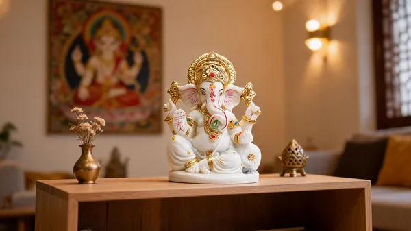 Handmade_Gold_Plated_Ganesha_Idol_For_Home_Decor