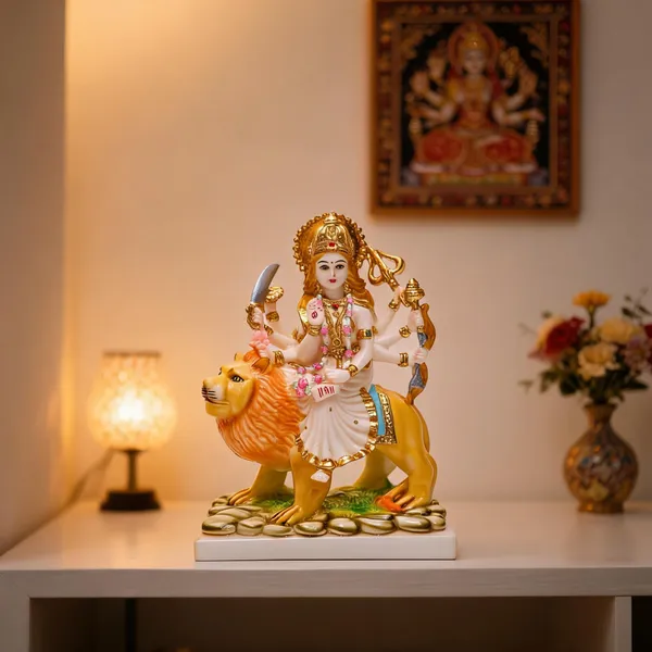 Gold_Plated_Durga_Maa_Idol