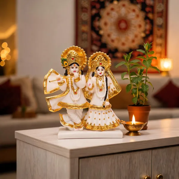 Handmade_Gold_Plated_Iskon_Radha_Krishna_Idol