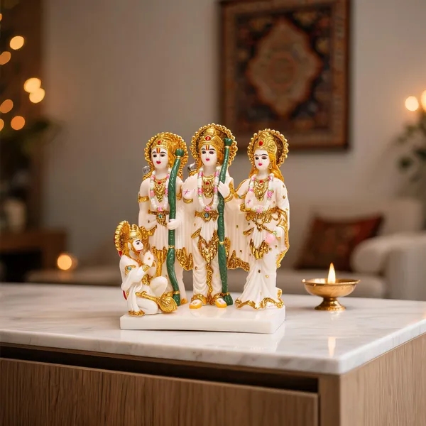 Gold_Plated_Ram_Darbar_Handmade_Marble_Idol