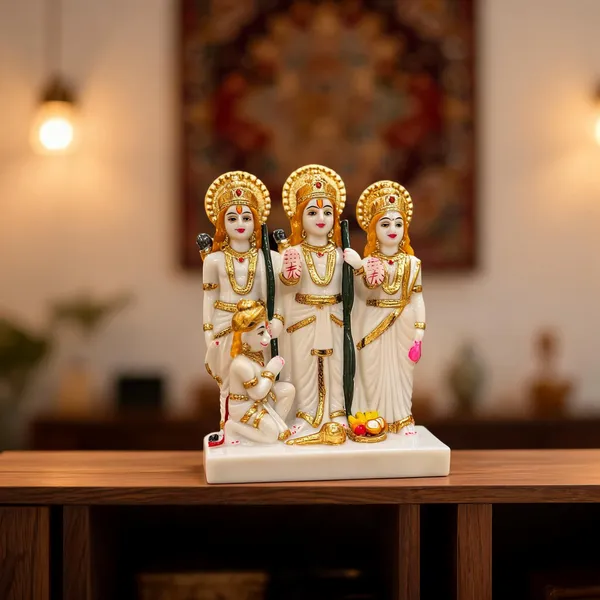 Gold_Plated_Ram_Darbar_Murti_For_Home_Temple