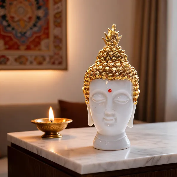 Gold_Plated_Buddha_Head_Figurine