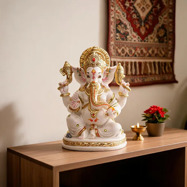 Handmade_Gold_Plated_Ganesh_Idol_For_Home_Decor