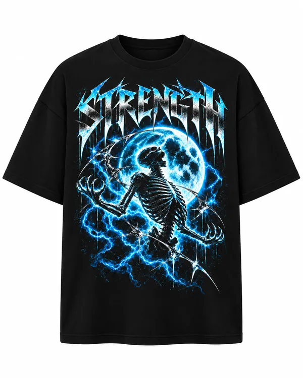 Black_Cotton_Oversized_Skeleton_Graphic_T-Shirt_For_Men