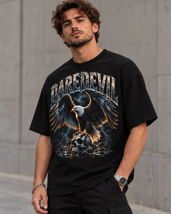 Black_Cotton_Relaxed_Fit_Eagle_Skull_Graphic_T-Shirt_For_Men