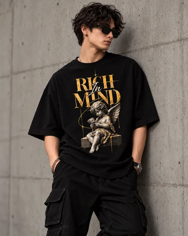 Black_Cotton_Oversized_Rich_In_Mind_Graphic_T-Shirt_For_Men