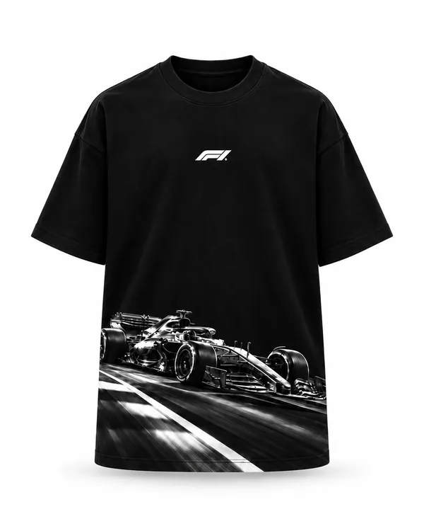 Black_Cotton_Oversized_Motorsport_Car_Graphic_T-Shirt_For_Men