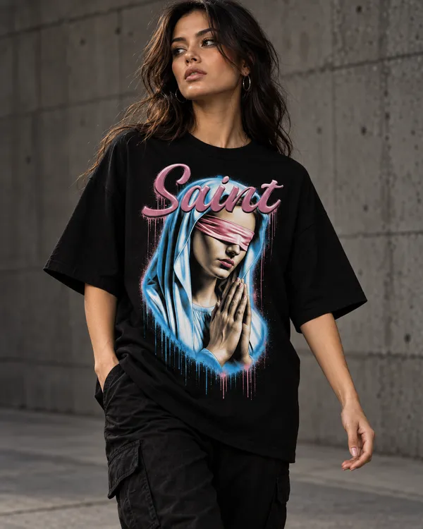 Black_Cotton_Oversized_Saint_Graphic_T-Shirt_For_Women