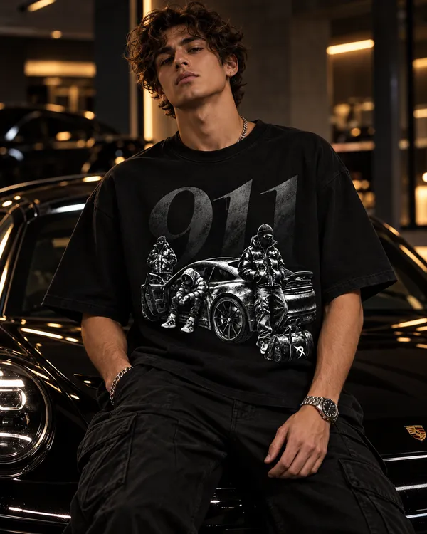 Black_Cotton_Oversized_Automotive_Streetwear_Graphic_T-Shirt_For_Men