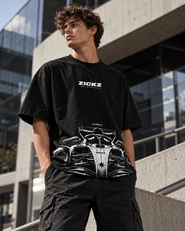 Black_Cotton_Relaxed_Fit_Motorsport_Race_Car_Graphic_T-Shirt_For_Men