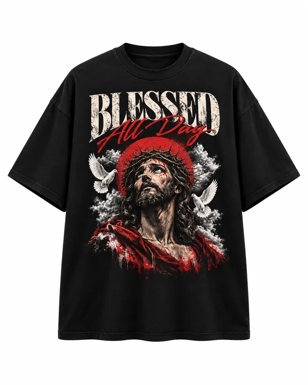 Black_Cotton_Oversized_Devotional_Graphic_T-Shirt_For_Men