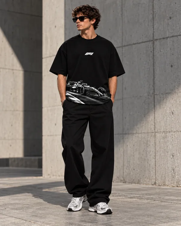 Black_Cotton_Oversized_Motorsport_Car_Graphic_T-Shirt_For_Men