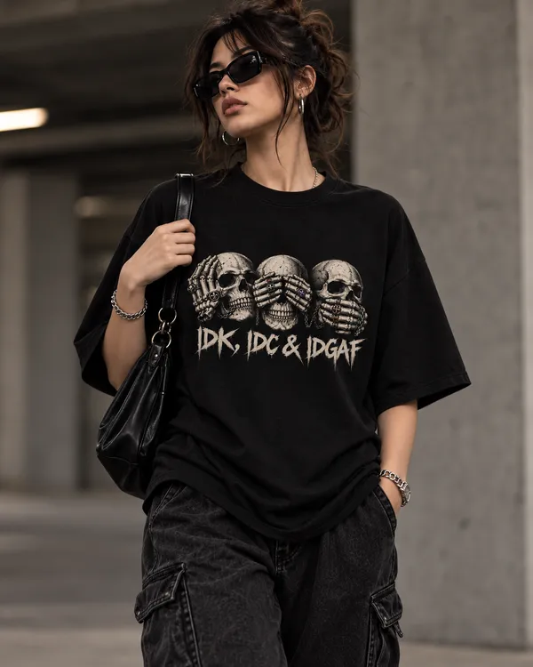 Black_Cotton_Oversized_Skull_Graphic_T-Shirt_For_Women