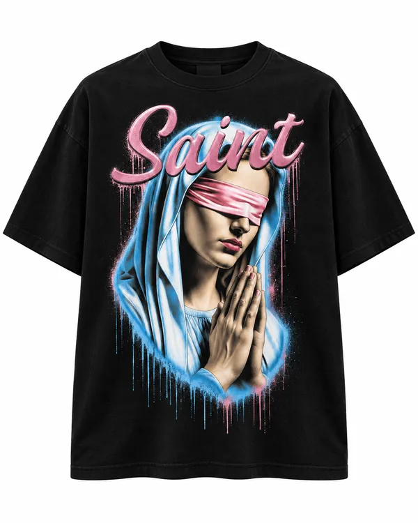 Black_Cotton_Oversized_Saint_Graphic_T-Shirt_For_Women