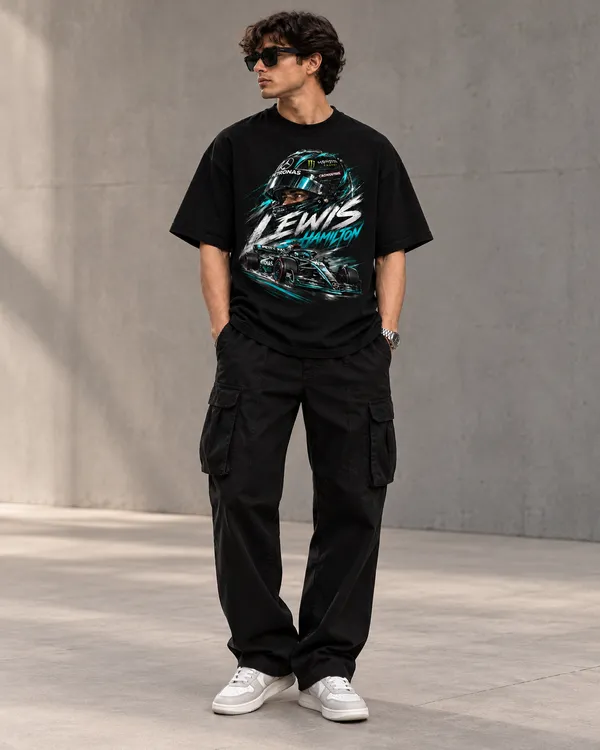 Black_Cotton_Oversized_Hamilton_Motorsport_Graphic_T-Shirt_For_Men