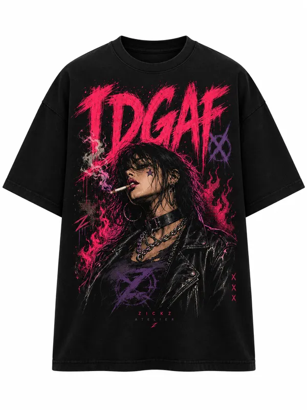 Black_Cotton_Oversized_Pink_Purple_Graphic_T-Shirt_For_Women