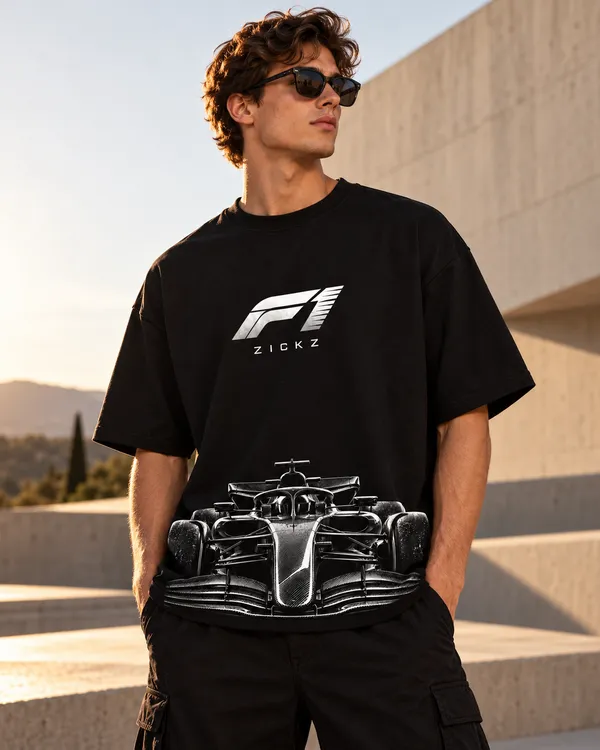 Black_Cotton_Oversized_Formula_Car_Graphic_T-Shirt_For_Men