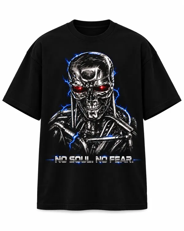 Black_Cotton_Oversized_Robotic_Skull_Graphic_T-Shirt_For_Men